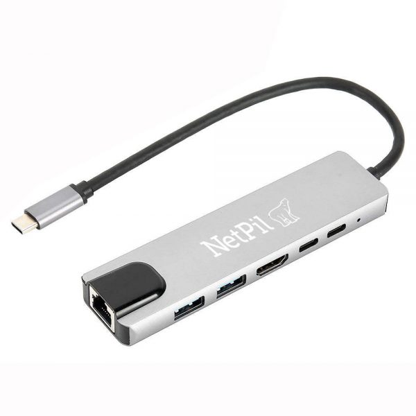 هاب 6 پورت USB C نت پیل مدل netpil-8029
