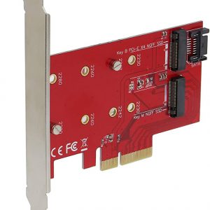 کارت تبدیل M2 SSD NVME به PCI-E مدل netpil-7050