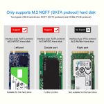 باکس تبدیل NGFF SSD M.2 به USB3.0 نت پیل مدل V127