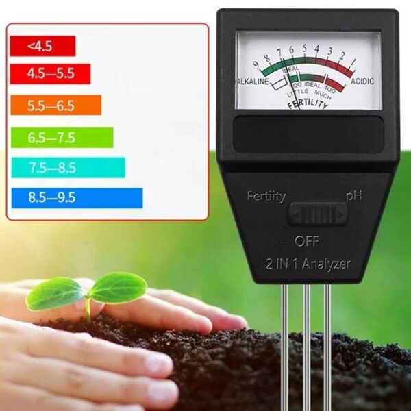 رطوبت سنج و PH سنج خاک مدل NETPIL SP21