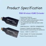 وسعه دهنده دانگلی بی سیم HDMI نت پیل مدل HDWI50M