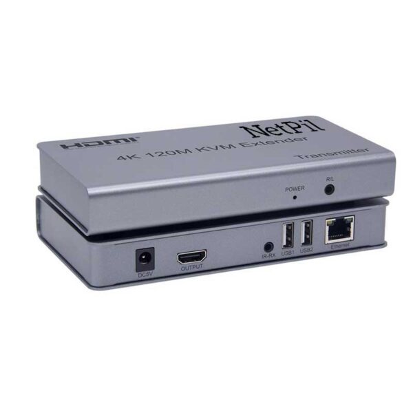 سوییچ 2 پورت HDMI KVM EXTENDER نت پیل مدل KVEX120