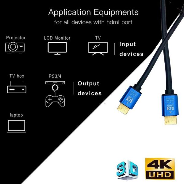 کابل HDMI 4Kنت پیل مدل CK4 طول 10متر