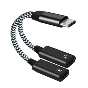 کابل تبدیل USB C به USB C و AUX3.5mm مدل NETPIL TB703