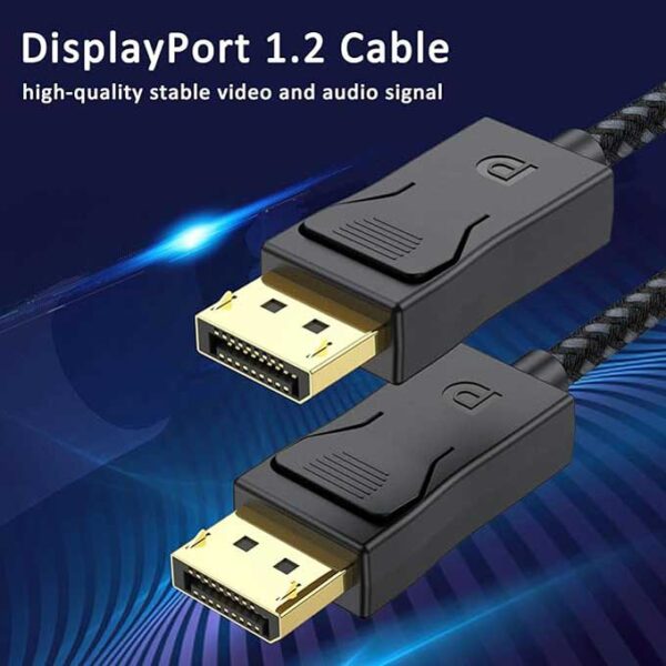 کابل DisplayPort 4k نت پیل مدل dp18 طول 1.8 متر