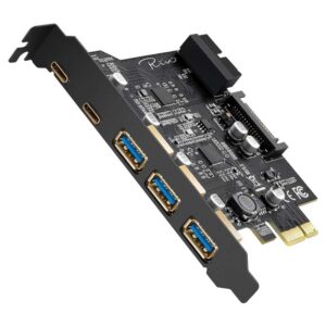 کارت تبدیل PCI-E به TYPE-C مدل NETPIL UT32