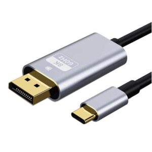 کابل تبدیل usb c به دیزپلی پورت مدل NETPIL dp18 طول 1.8 متر