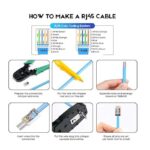 سوکت شبکه CAT6 UTP میان گذر نت پیل