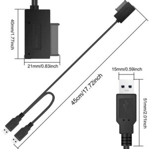 کابل تبدیل USB به SATA مدل NETPIL SRW35