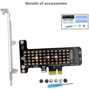 کارت تبدیل M2 SSD NVME به PCI-E مدل netpil-7051