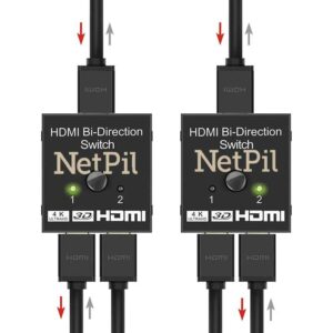 سوییچ 1 به 2 HDMI نت پیل مدل SW12