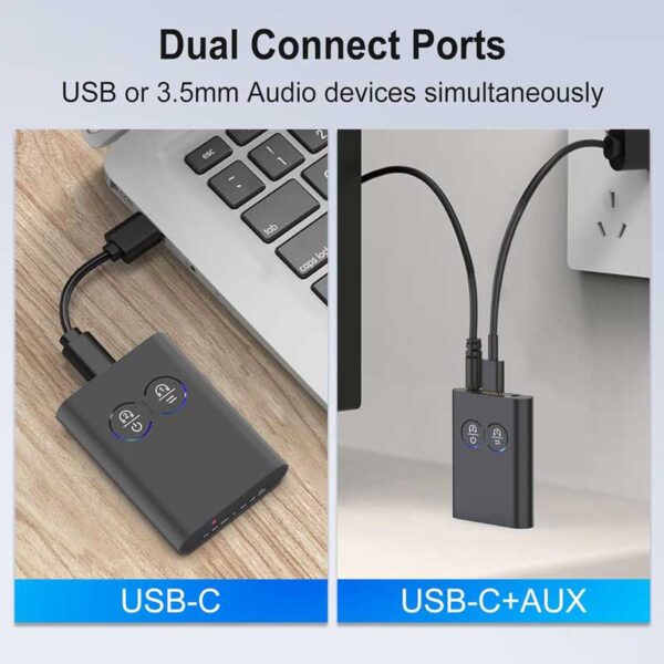 گیرنده فرستنده بلوتوثی صدا مدل NETPIL TX20