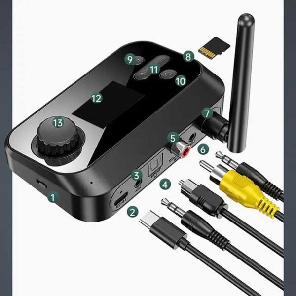 گیرنده فرستنده بلوتوثی صدا مدل NETPIL C41-5.4V