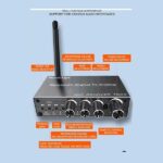 مبدل بلندگو، تقویت‌کننده میکروفون با بلوتوث 5.3 مدل NETPIL T500