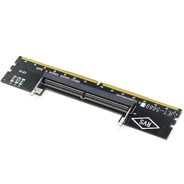 معمولاً برای لپ‌تاپ‌ها ۲۶۲ پین DDR5 SO-DIMM و برای کامپیوترهای رومیزی ۲۸۸ پین DDR5 DIMM وجود دارد.
