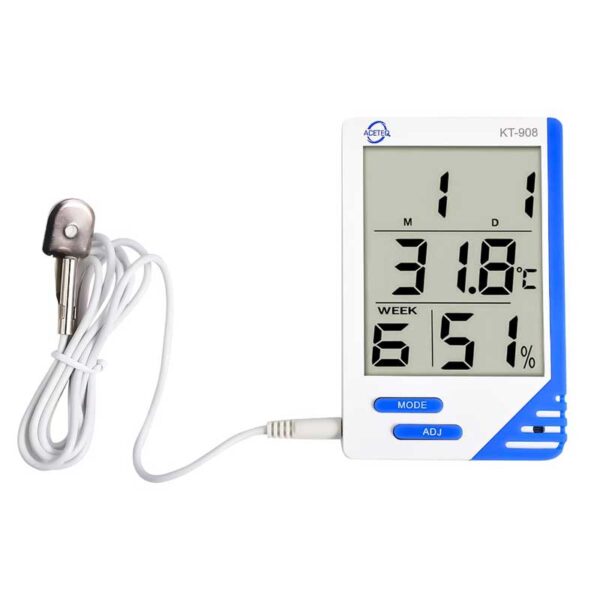 دما سنج و رطوبت سنج مدل Kt908