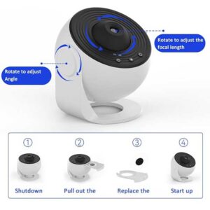 چراغ خواب کهکشانی Galaxy Projector
