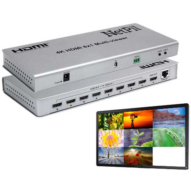 سویچ کواد ویوئر 8*1 نت پیل مدل SWQ81 سویچ کواد ویوئر 8*1 نت پیل مدل SWQ81