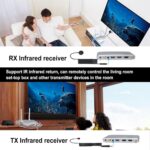 کی وی ام سوییچ HDMI بیسیم دو پورت نت پیل مدل kvwl200m