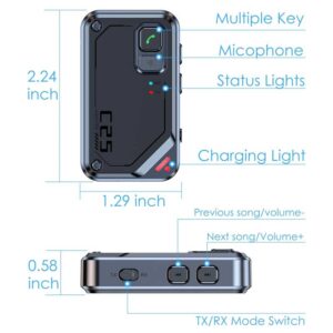 گیرنده فرستنده بلوتوثی صدا مدل NETPIL C25 