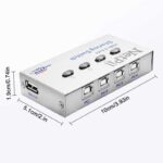 هاب سویچ 4 پورت پرینتر نت پیل مدل SWH24