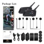 بلوتوث کلاه کاسکت مدل V6 PRO