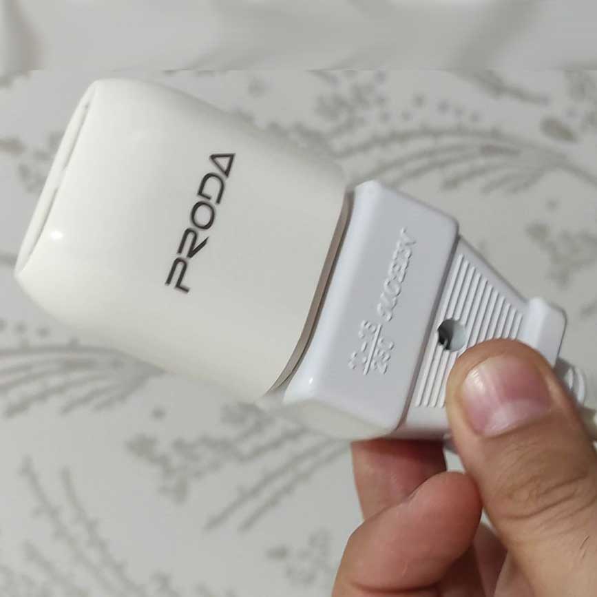 شارژر دیواری پرودا مدل RP-U21 M7K