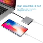 مبدل USB-C به USB 3.0 / HDMI 4K مدل NETPIL 8026