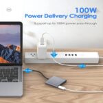 مبدل USB-C به USB 3.0 / HDMI 4K مدل NETPIL 8026