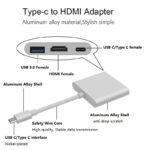 مبدل USB-C به USB 3.0 / HDMI 4K مدل NETPIL 8026