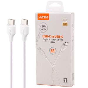 کابل تبدیل USB-C به USB-C الدینیو مدل LC121C طول 1 متر