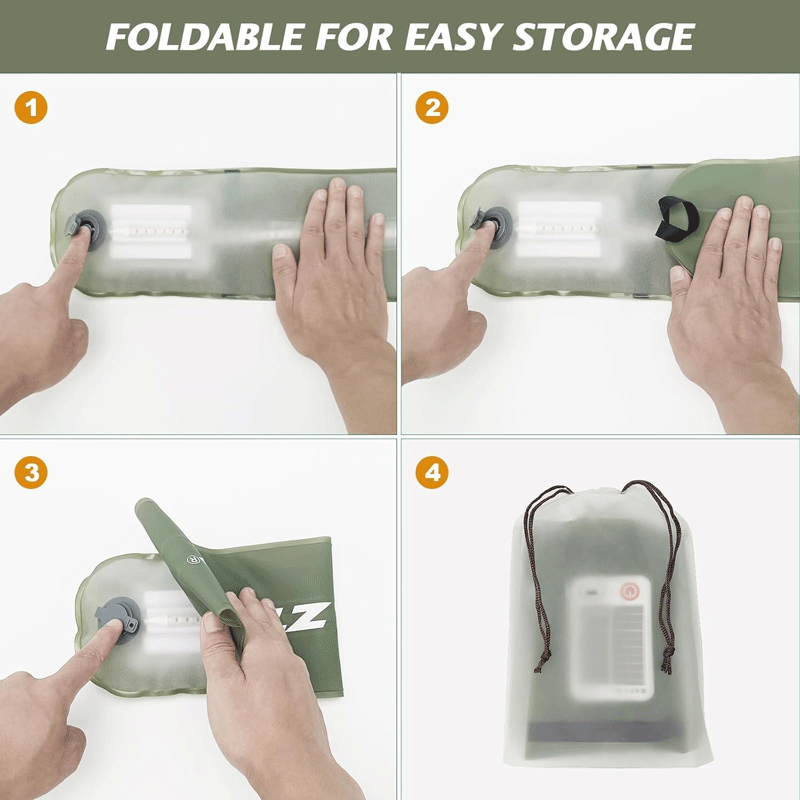 چراغ کمپینگ شارژی خورشیدی بادکنکی مدل CAMPING LANTERN