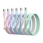 کابل شارژ آیفون رنگی بسته 10 عددی NETPIL IOS 10PCS