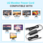 شارژر مانیتور ال جی (4.4*6.5) LG 14V 3A